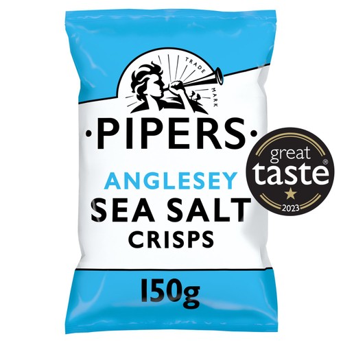 Pipers Anglesey Sea Salt Sharing Bag Crisps
