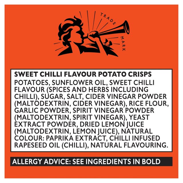 Pipers Biggleswade Sweet Chilli Sharing Bag Crisps thumbnail 4