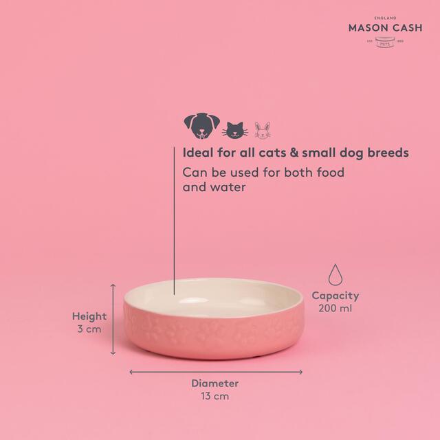 Mason Cash Colour Mix Pink Cat Saucer 13cm thumbnail 5
