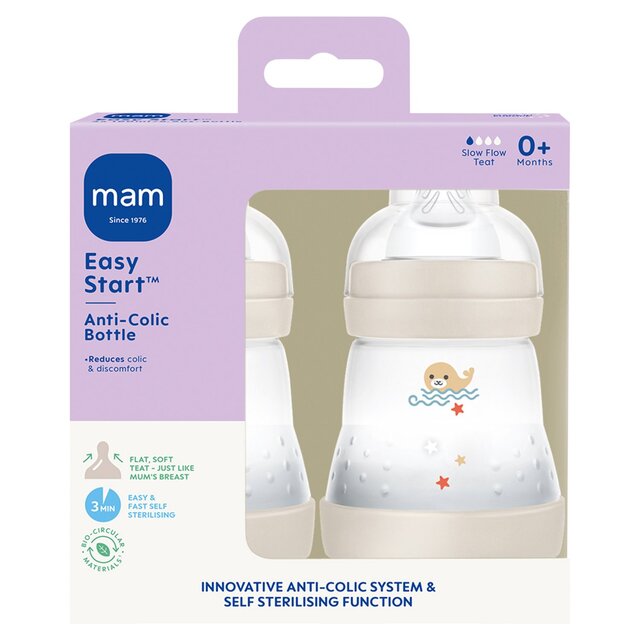 MAM Anti Colic Easy Start 160ml Bottle thumbnail 2