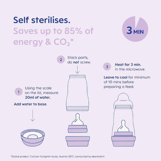 MAM Anti Colic Easy Start 160ml Bottle thumbnail 3