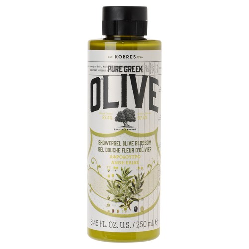 Korres Natural Pure Greek Olive & Olive Blossom Shower Gel, Vegan