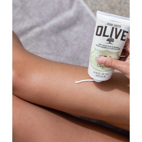 Korres Natural Pure Greek Olive & Olive Blossom Body Cream, Vegan thumbnail 2