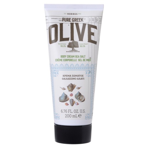 Korres Natural Pure Greek Olive & Sea Salt Body Cream, Vegan