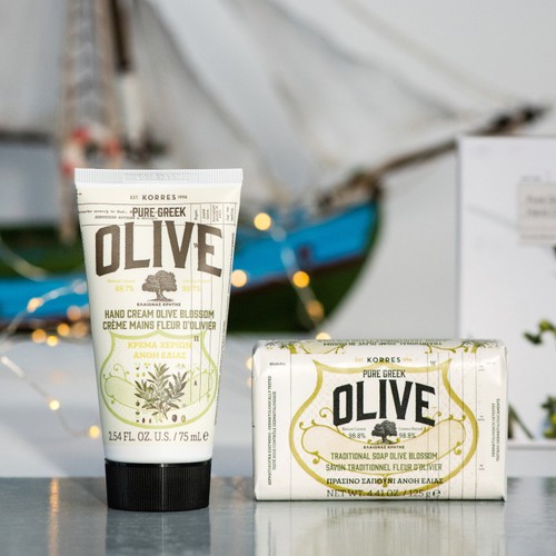 Korres Natural Pure Greek Olive & Olive Blossom Soap, Vegan thumbnail 2