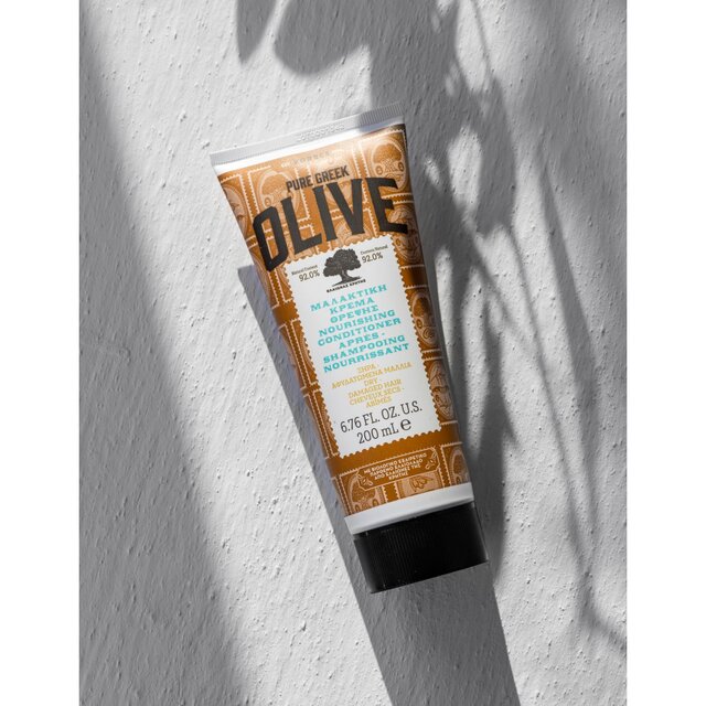 Korres Natural Pure Greek Olive Nourishing Conditioner, Dry & Damaged Hair thumbnail 3