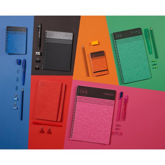 Nu Cloud A5 Black Wiro Notebook - 110 pgs thumbnail 4