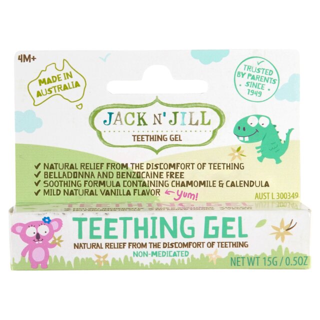 Jack N' Jill Natural Baby Teething Gel