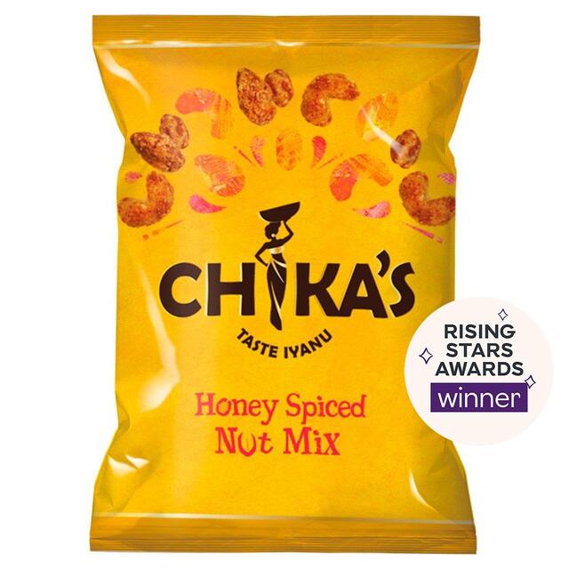 Chika's Snackpack Honey Spiced Peanuts & mixed nuts