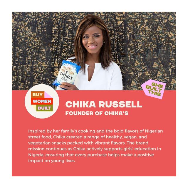 Chika's Snackpack Plantain Salted Crisps thumbnail 2