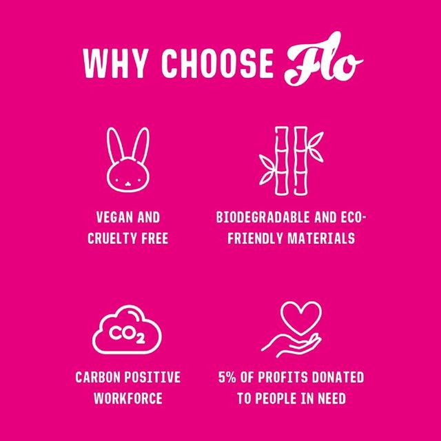 FLO Organic Applicator Tampons, Regular + Super Combo Pack thumbnail 6