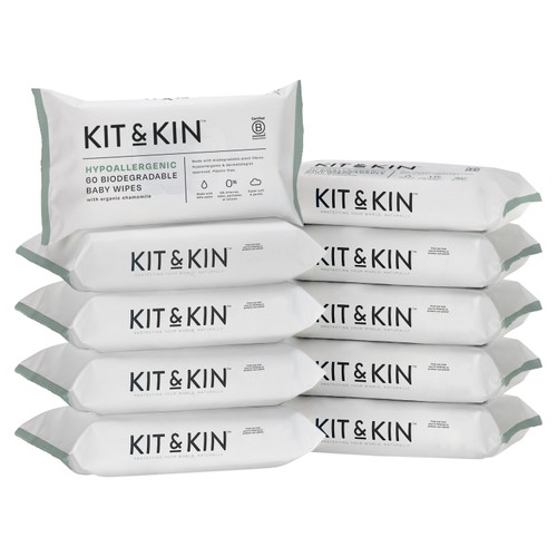 Kit & Kin Hypoallergenic Baby Wipes Multipack thumbnail 8