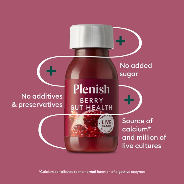 Plenish Berry Gut Health Shot thumbnail 3