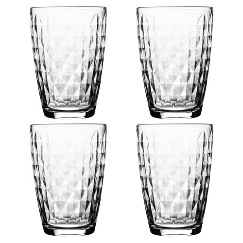 Ravenhead Essentials Jewel Hi-Ball Glasses Set 380ml