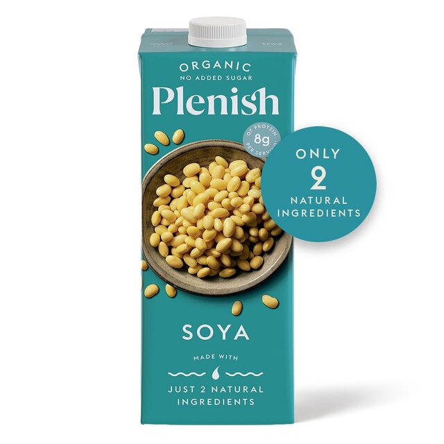 Plenish Organic Soya Unsweetened Drink Long Life thumbnail 4