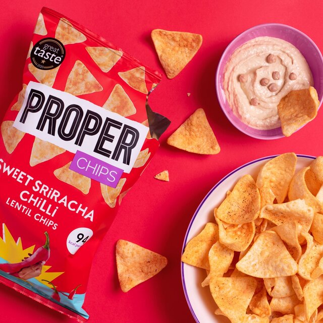 Properchips Sweet Sriracha Lentil Chips thumbnail 2