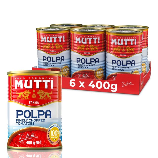 Mutti Polpa Finely Chopped Italian Tomatoes