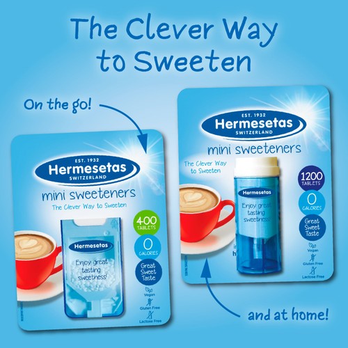 Hermesetas Mini Sweeteners Tabs thumbnail 4