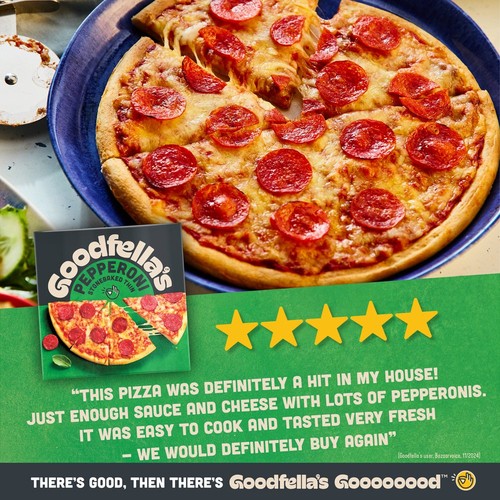 Goodfella's Stonebaked Thin Pepperoni thumbnail 2