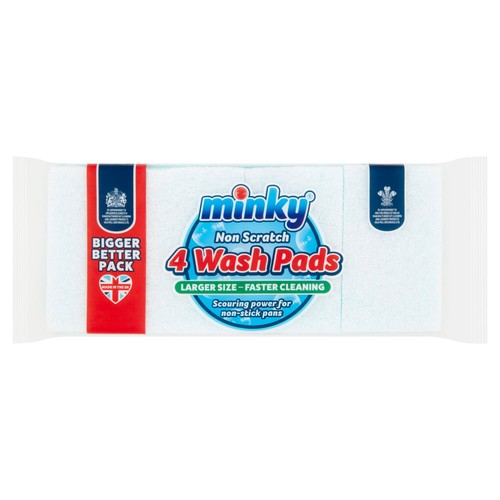Minky Non Scratch Antibacterial Wash Pads thumbnail 2