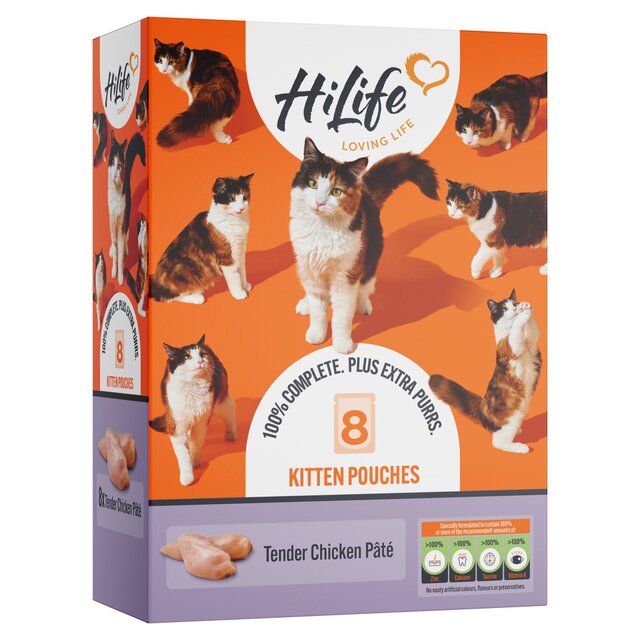 HiLife It's Only Natural Kitten Food - Tender Chicken