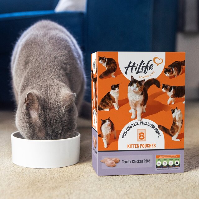 HiLife It's Only Natural Kitten Food - Tender Chicken thumbnail 2