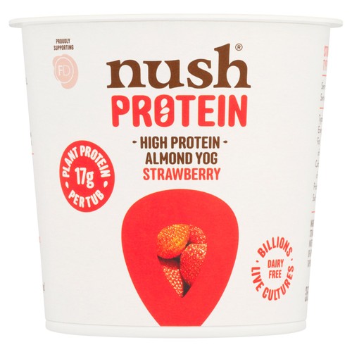 Nush Protein Strawberry Almond Milk Yog