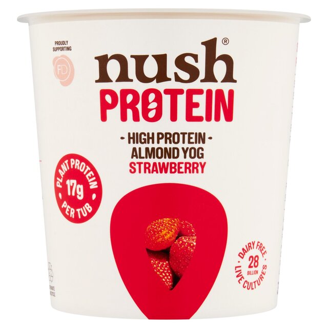 Nush Protein Strawberry Almond Milk Yog