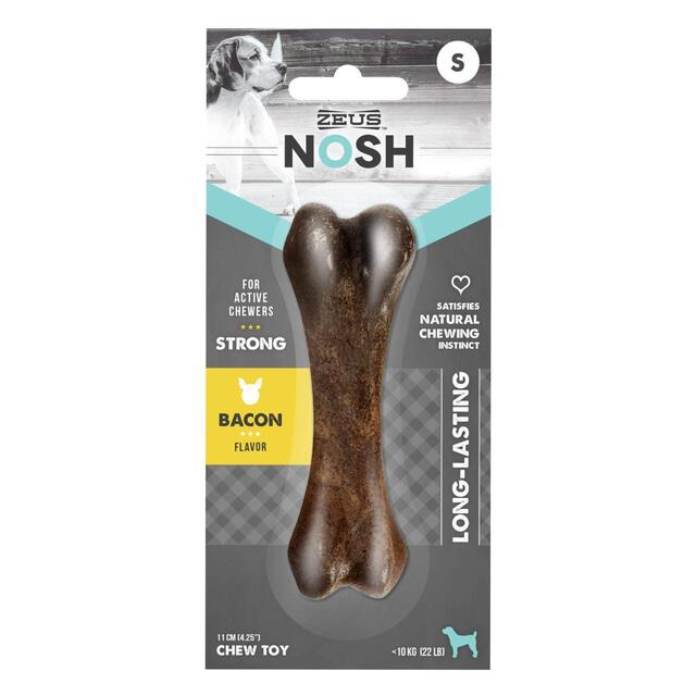 Zeus Nosh Strong Chew Bone, Bacon Flavour