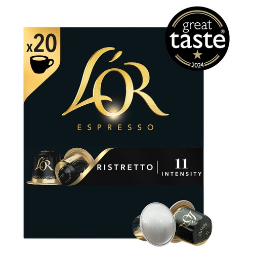 L'OR Ristretto Coffee Pods x20 Intensity 11 thumbnail 2