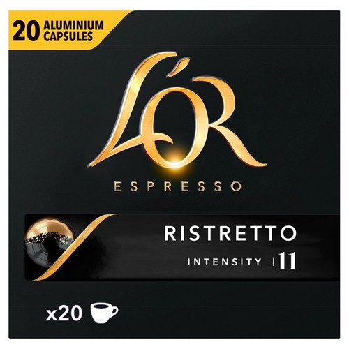L'OR Ristretto Coffee Pods x20 Intensity 11 thumbnail 3