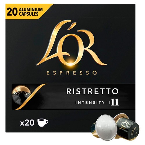 L'OR Ristretto Coffee Pods x20 Intensity 11 thumbnail 4
