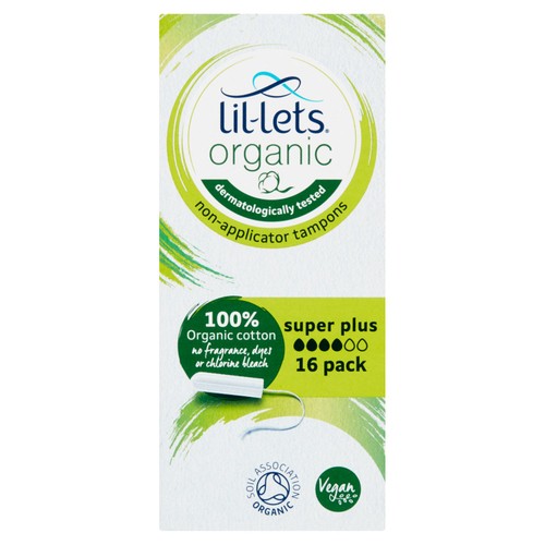 Lil-Lets Organic Non-Applicator Super Plus thumbnail 2