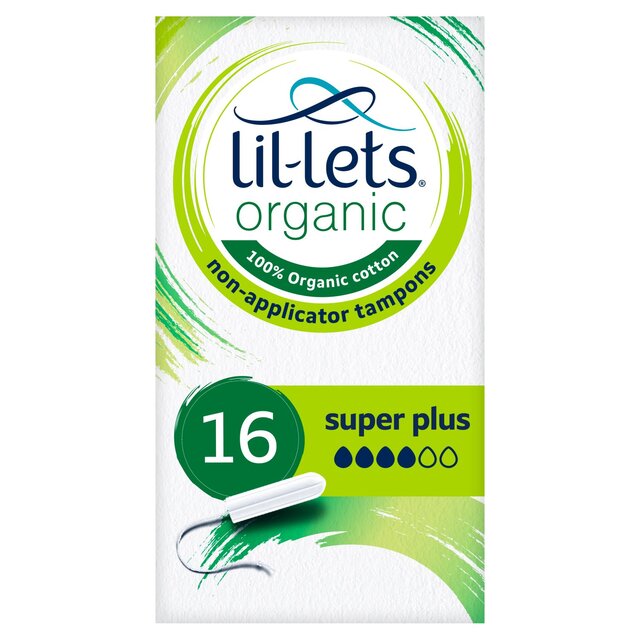 Lil-Lets Organic Non-Applicator Super Plus