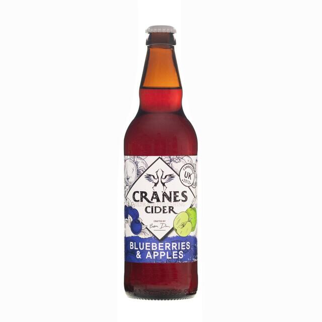 Cranes Cider Blueberries & Apples