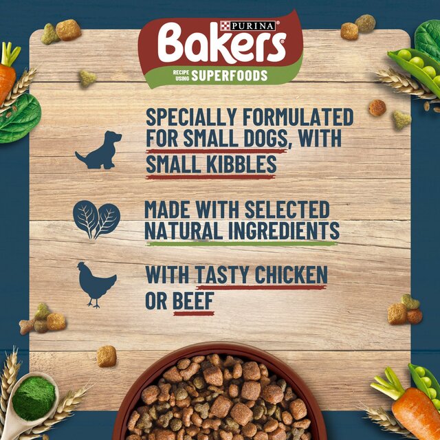 Bakers Small Dog Chicken Dry Dog Food thumbnail 5