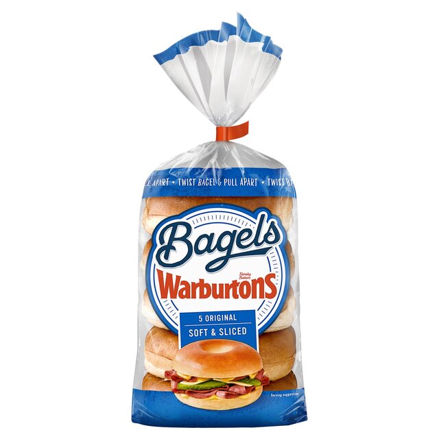 Warburtons Plain Bagels thumbnail 3