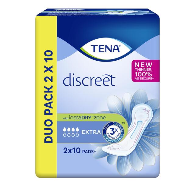 TENA Lady Discreet Extra incontinence Pads thumbnail 2
