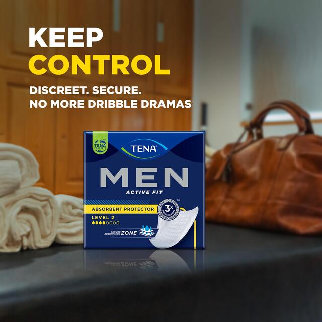 TENA Men Level 2 Incontinence Absorbent Protector thumbnail 8