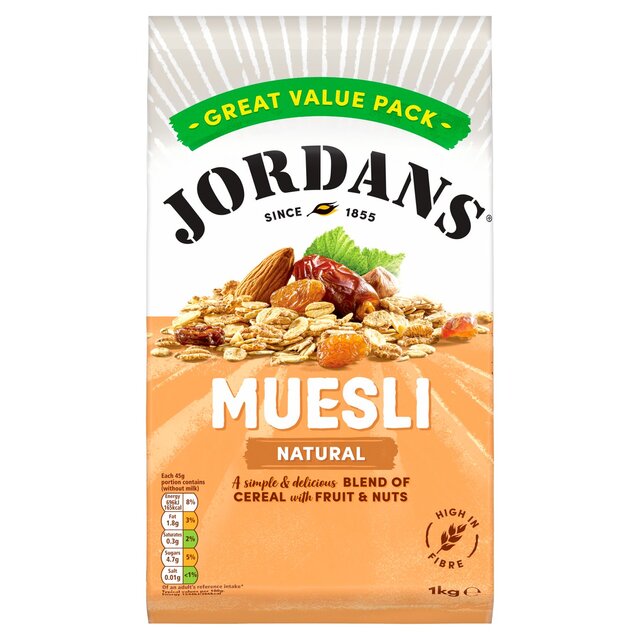 Jordans Natural Muesli Breakfast Cereal thumbnail 2