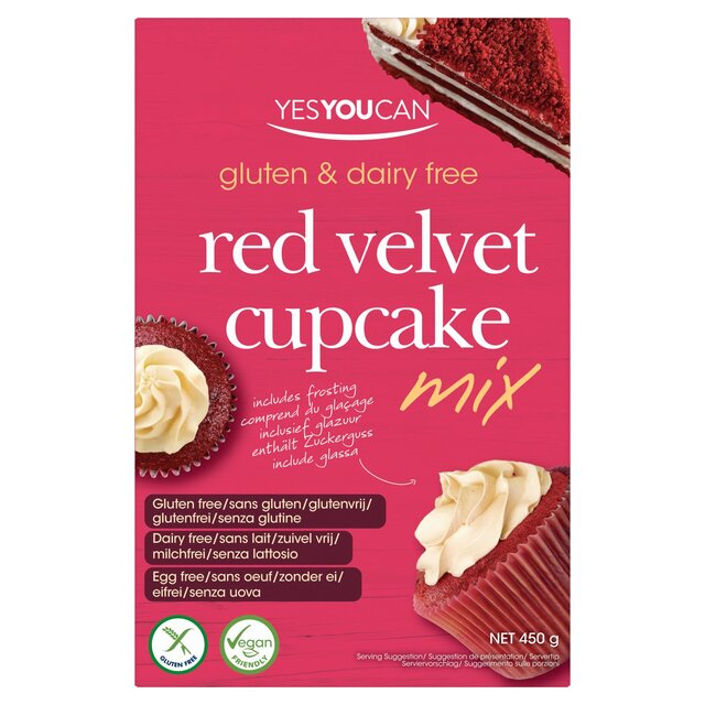 YesYouCan Red Velvet Cupcake Mix