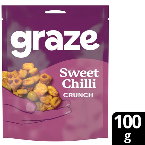 Graze Vegan Sweet Chilli Mixed Sharing Snacks