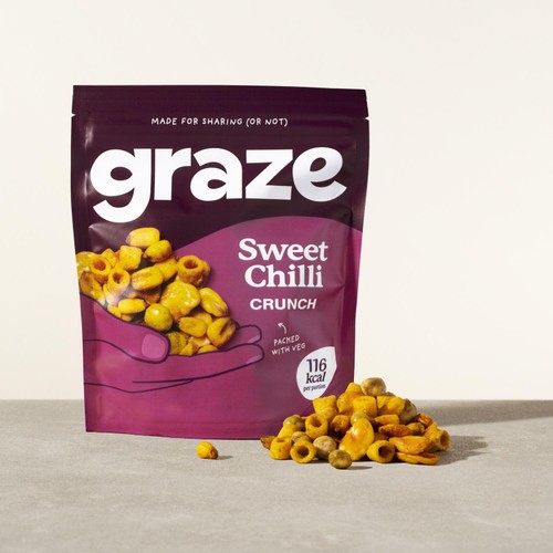 Graze Sweet Chilli Crunch Sharing Bag Snack thumbnail 8