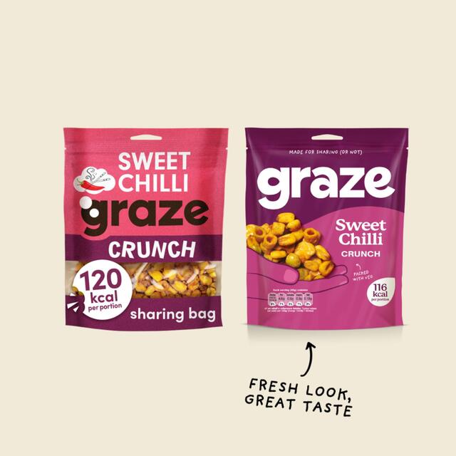 Graze Vegan Sweet Chilli Mixed Sharing Snacks thumbnail 5