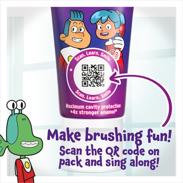 Colgate Kids Delicate Mint Toothpaste 3+ Years thumbnail 6