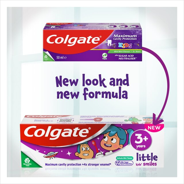 Colgate Kids Delicate Mint Toothpaste 3+ Years thumbnail 8