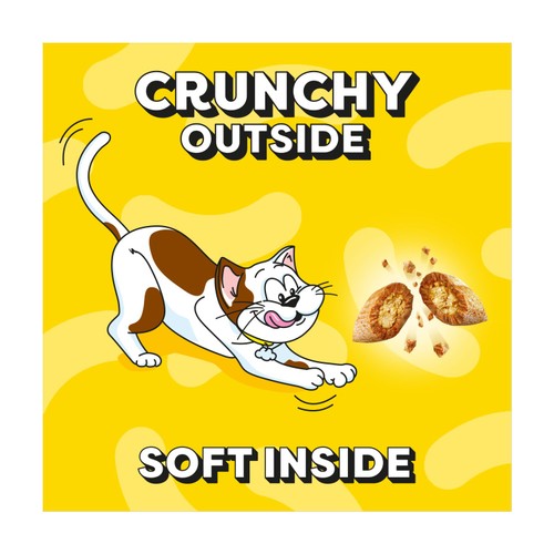 Dreamies Cat Treat Biscuits with Tuna Flavour Bulk Mega Tub thumbnail 5