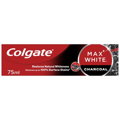 Colgate Max White Charcoal Teeth Whitening Toothpaste