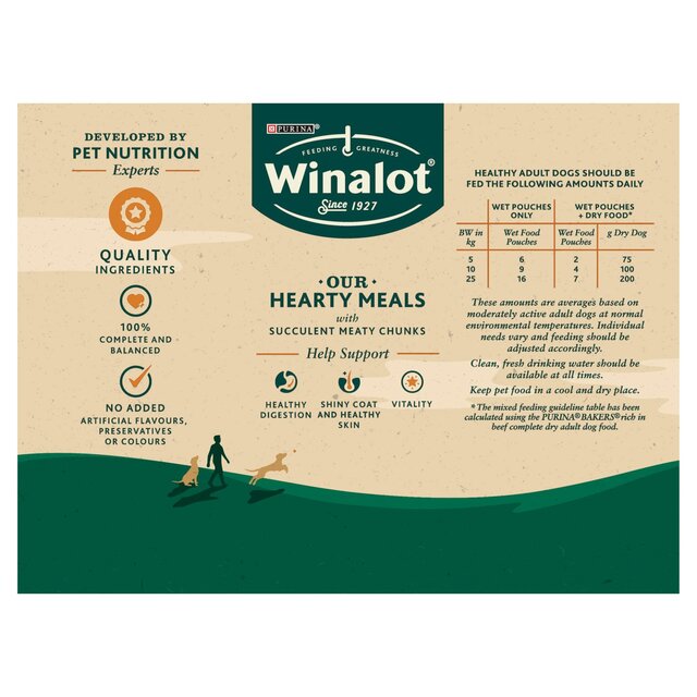 Winalot Sunday Dinner Mixed in Gravy Wet Dog Food thumbnail 4