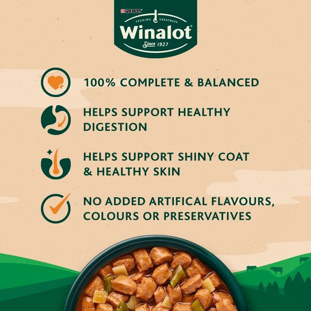 Winalot Sunday Dinner Mixed in Gravy Wet Dog Food thumbnail 7